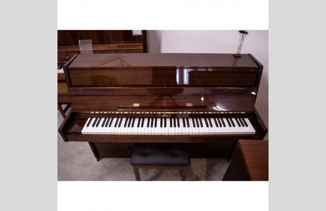 Used Offenbach Polished Mahogany DU-4 Upright Piano - All Inclusive Premium Package (SN:132644) - Image 1